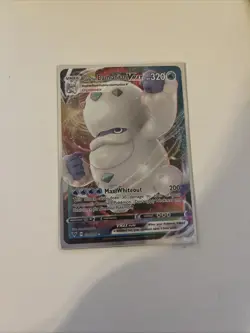 Pokemon TCG Galarian Darmanitan VMAX Holo Ultra Rare Card Vivid Voltage 037/185 - Image 1