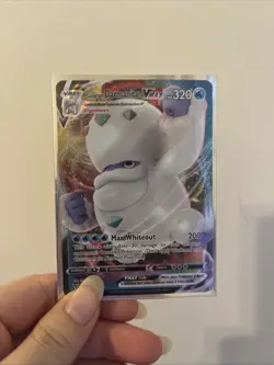 Pokemon TCG Galarian Darmanitan VMAX Holo Ultra Rare Card Vivid Voltage 037/185 - Image 3