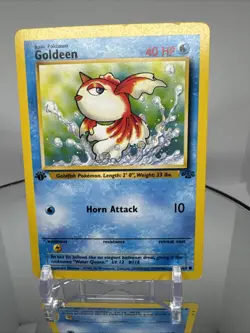 Goldeen 53/64 1st Edition Jungle Pokemon Card Vintage WOTC Common - Image 1