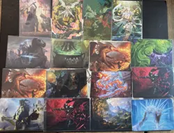 Lot Of 16 MTG Magic The Gathering Wilds Of Eldraine Art Cards - Image 1