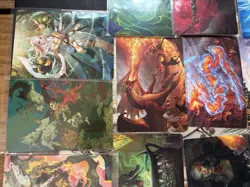 Lot Of 16 MTG Magic The Gathering Wilds Of Eldraine Art Cards - Image 2