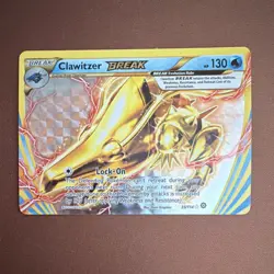 Pokemon Clawitzer BREAK 35/114 XY - Steam Siege Holo Rare 130HP TCG Card - Image 1