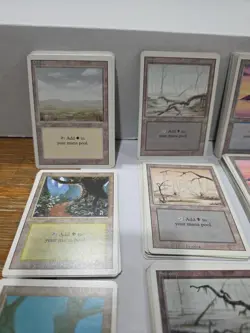 Magic The Gathering Revised Basic Lands Card Collection MTG - Image 4