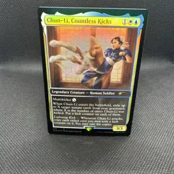 Chun-Li, Countless Kicks (Secret Lair Promo) FOIL NM CARD - Image 1