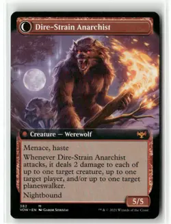 Volatile Arsonist Extended Art - Innistrad Crimson Vow MTG NM - Image 2