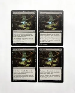 MTG MAGIC THE GATHERING 4X DARK DEAL FATE REFORGED SORCERY SILVER UNC ♨ - Image 1