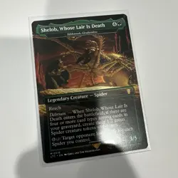 Shelob, Whose Lair is Death 0516 Non-Foil NM Fresh Hildebrandt MTG LTR - Image 1