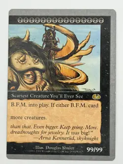 MTG Unglued #29 B.F.M. (Big Furry Monster) (29) - Image 1
