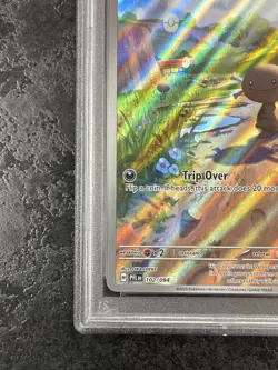 2025 POKEMON PFL EN PALDEAN WOOPER ILLUSTRATION ARE #102 - PSA 8 - Image 4