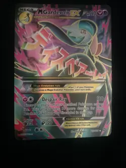 Pokemon M Gardevoir EX XY Steam Siege Full Art Ultra Rare Holo 112/114 210 HP - Image 2