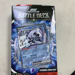 Pokemon TCG: Battle Deck 2023 Chein-pao EX NEW - Image 1