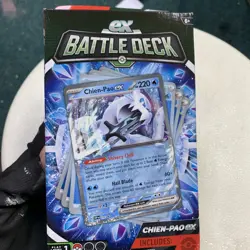Pokemon TCG: Battle Deck 2023 Chein-pao EX NEW - Image 2
