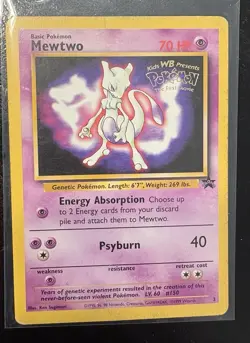 2 Card Lot Of Mewtwo Holon Phantoms 24/110 And Movie Promo 3 Pokemon TCG - Image 2