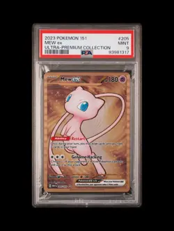 Pokemon 2023 Scarlet & Violet 151 Mew EX Ultra-Premium Collection 205 | PSA 9 - Image 1