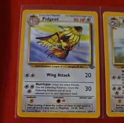 Pokemon Vintage Non-holo Rare Pidgeot Jungle 24/64 WotC 1999 Wizards TCG LP - Image 2
