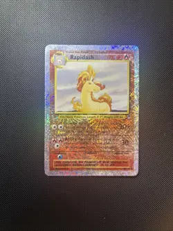 Pokemon - Rapidash - 60/110 Legendary Collection Reverse Holo Vintage 2002 LP/MP - Image 1