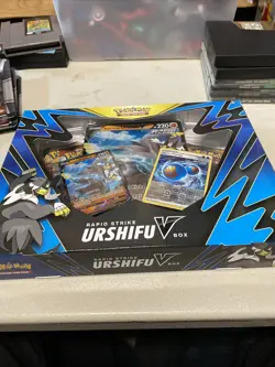 Pokemon TCG Single Rapid Strike And Single strike Urshifu V Booster Boxes 820650828430 - Image 1