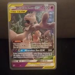 Pokemon Mewtwo & Mew GX TAG TEAM World Championship 71/236 270 HP - Image 1
