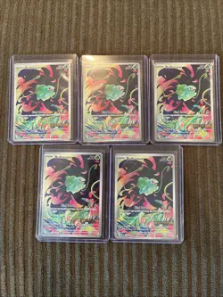 Bulbasaur 133/132 Mega Evolution Stamped Promo Pokemon *LOT OF 5* - Image 1