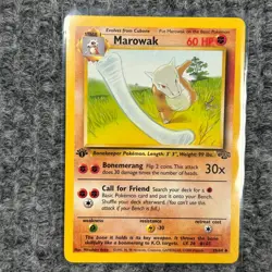 Pokemon Jungle Marowak 39/64 1st Edition Uncommon NM/Mint - Image 1