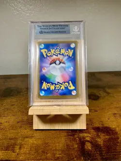 2024 POKEMON SCARLET & VIOLET Japanese #200 LEAFEON EX BGS 9 - Image 2