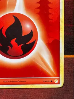 Fire Energy 116/123 Common (Ho-Oh) - Pokemon HeartGold & SoulSilver - LP+ - Image 5