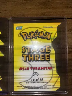 HTF Topps Pokemon Johto League Champions Die Cut Lot of 3 - VERY RARE - Image 5