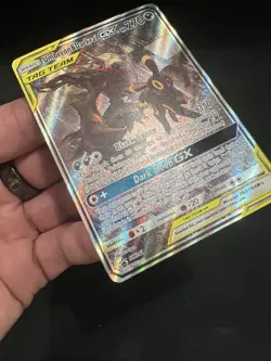 Umbreon&Darkrai GX Tag Team Pokemon Promo SM241 Sun And Moon NM - Image 3