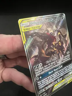 Umbreon&Darkrai GX Tag Team Pokemon Promo SM241 Sun And Moon NM - Image 4