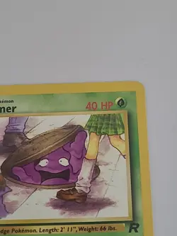 2000 Pokemon Team Rocket No 57 1st Edition Grimer Vintage - Image 5