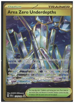 Pokemon SV07: Stellar Crown #174/142 Area Zero Underdepths - Image 1
