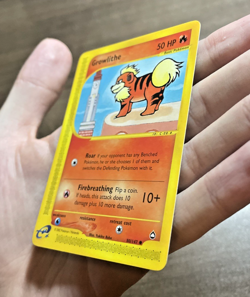 Growlithe 80/147 - Pokemon - Aquapolis 2002 - NM / MINT - Image 5