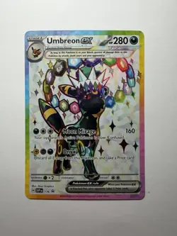 Pokemon Umbreon ex SVP176 Scarlet & Violet Promo Full Art Holo EX - Image 1