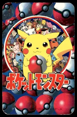 Jigglypuff Clefairy 8 of Spades Televi Kun Poker Deck Japanese ~ HP Creased - Image 2