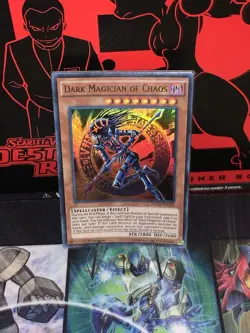 Dark Magician of Chaos YGLD-ENC02 King of Games: Yugi's Legendary Decks 1st... - Image 1