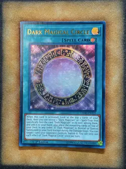 Yugioh Dark Magical Circle LEDD-ENA15 Ultra Rare 1st Ed NM - Image 1