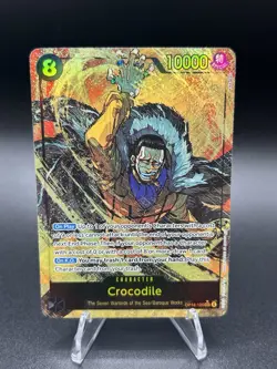 One Piece Crocodile (OP14-120) (Alternate Art) The Azure Sea's Seven OP14 - Image 1