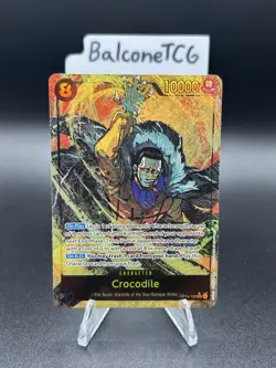 One Piece Crocodile (OP14-120) (Alternate Art) The Azure Sea's Seven OP14 - Image 2