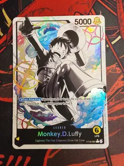 Monkey.D.Luffy (001) (Parallel) ST29-001 Starter Deck 29: Egghead Foil - Image 1