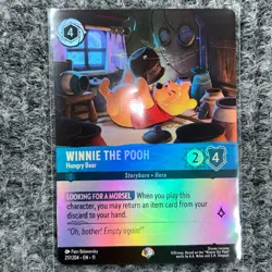 Disney Lorcana Winterspell Winnie the Pooh Hungry Bear Epic 217/204 NM/Mint - Image 2