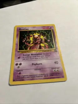 Mewtwo Promo Card 14/53 WOTC Regular Black Star Promo - Image 2