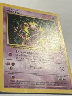Mewtwo Promo Card 14/53 WOTC Regular Black Star Promo - Image 4