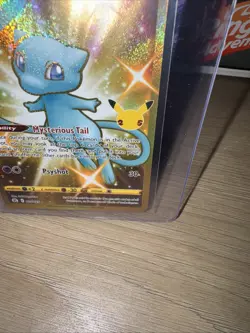 Pokemon TCG Mew 025/025 Gold Celebrations 25th Anniversary Card NM Condition - Image 5