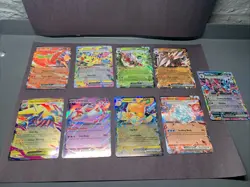 Pokemon TCG Mixed Card Lot EX Bundle NM All Holo - Image 1