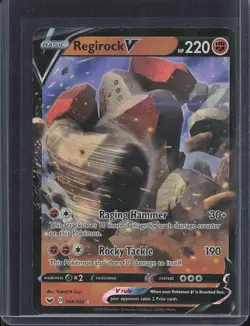 Regirock V - 104/202 - Pokemon Sword & Shield Base Set Ultra Rare Card NM - Image 1