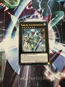 Poseidra Abyss, the Atlantean Dragon Lord Ultra Rare Card LP25- EN012 NM - Image 1