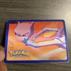 Rare Pokemon Mewtwo 1998 Nintendo Gamefreak Hasbro 3D Lenticular Promo Card - Image 2