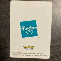 Rare Pokemon Mewtwo 1998 Nintendo Gamefreak Hasbro 3D Lenticular Promo Card - Image 3