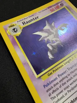 Pokemon Haunter Fossil 6/62 Holo 1999 WOTC TCG Card - LP - Image 4