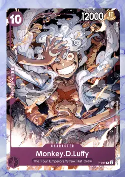Monkey.D.Luffy (041) P-041 One Piece Promotion Cards Regular - Image 1